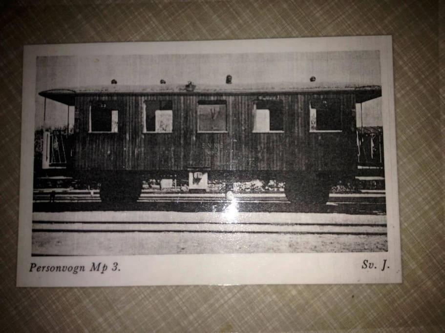 Fjordhytten. Rebuild Train Wagon From 1937. Διαμέρισμα Οντένσε Εξωτερικό φωτογραφία
